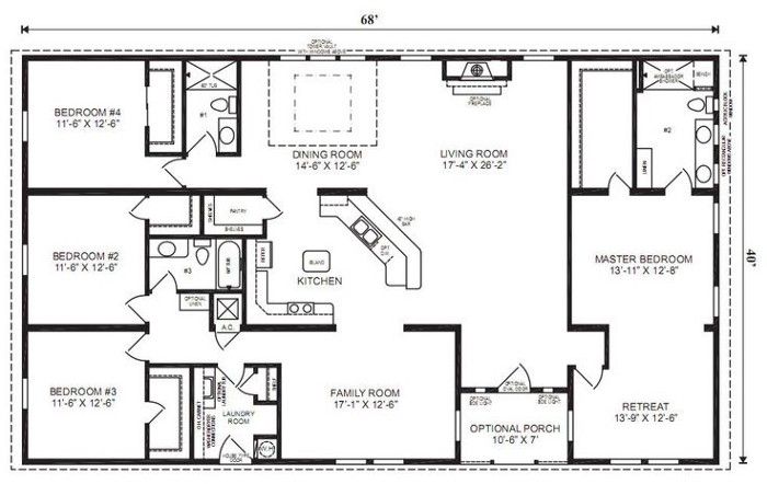 Designing Your Dream Home: 40x60 Pole Barn House Plans - Create Your Perfect Living Space